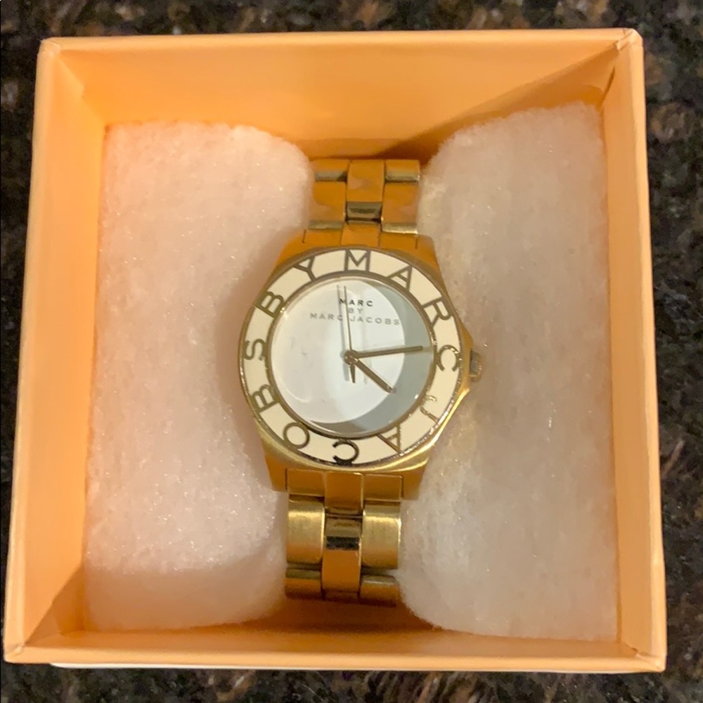 Marc by Marc Jacobs Gold Watch
